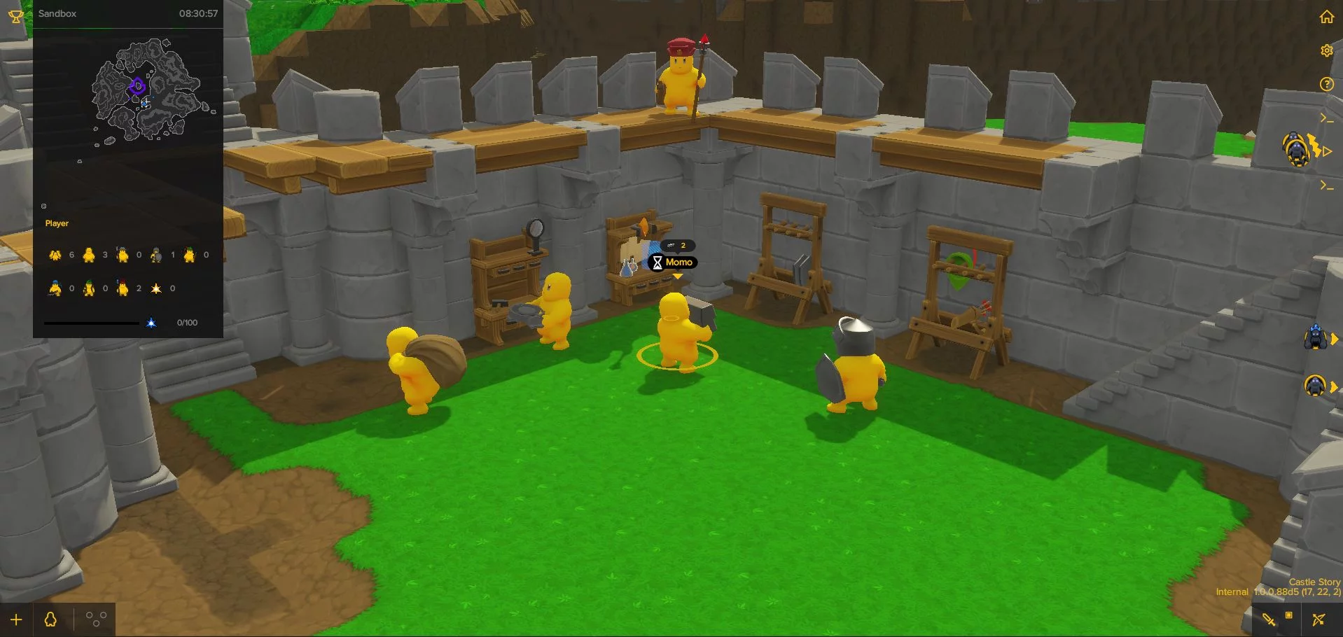 Изображение игры: Castle Story
