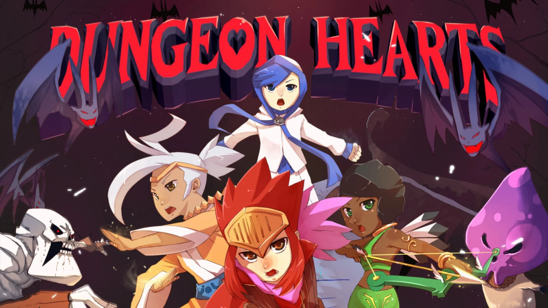 Изображение игры: Dungeon Hearts