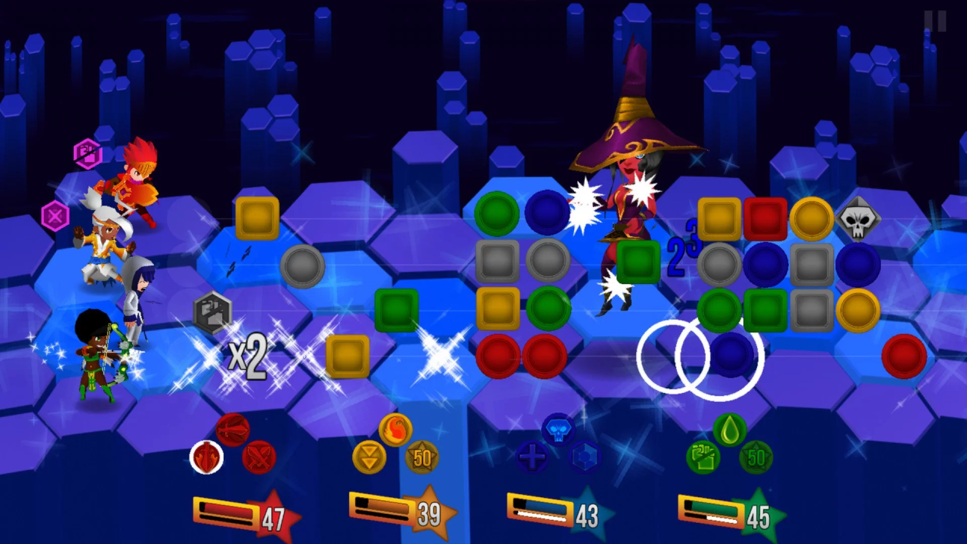 Изображение игры: Dungeon Hearts