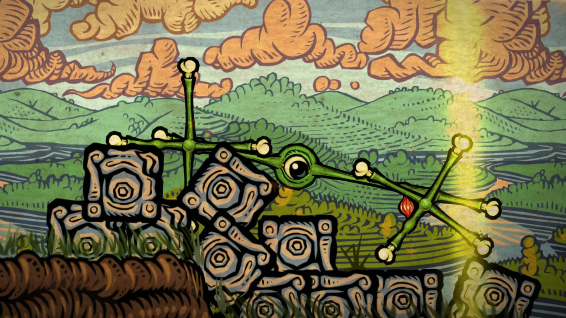 Изображение игры: Incredipede