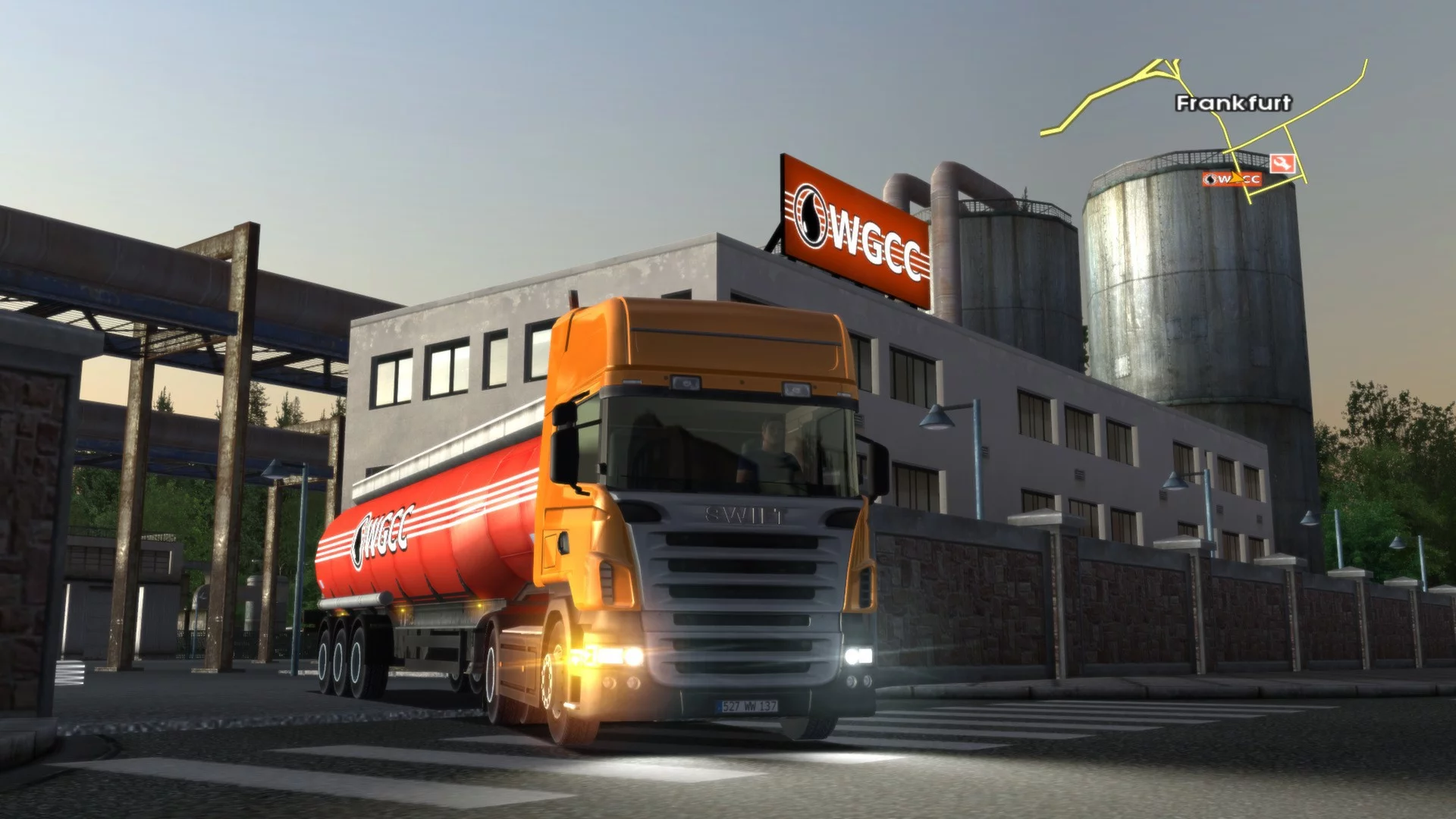 Изображение игры: Euro Truck Simulator