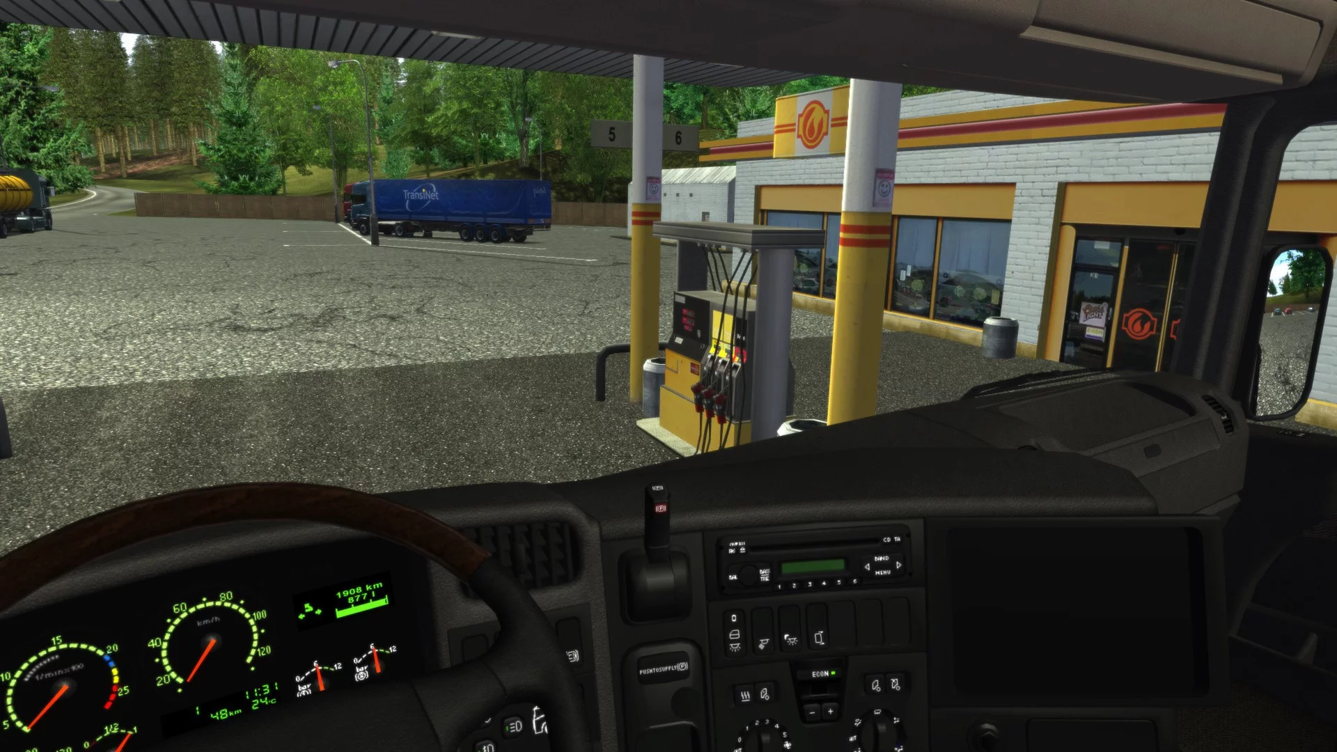 Изображение игры: Euro Truck Simulator