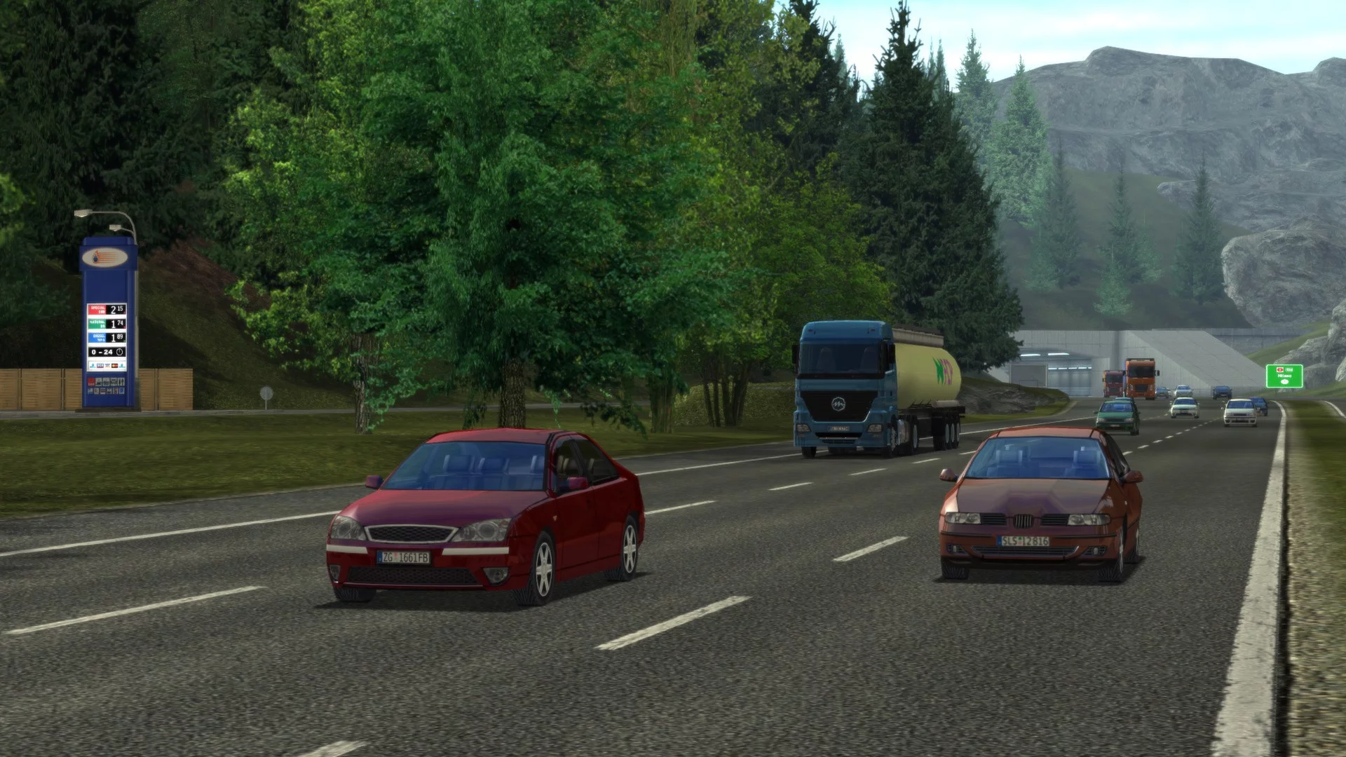 Изображение игры: Euro Truck Simulator