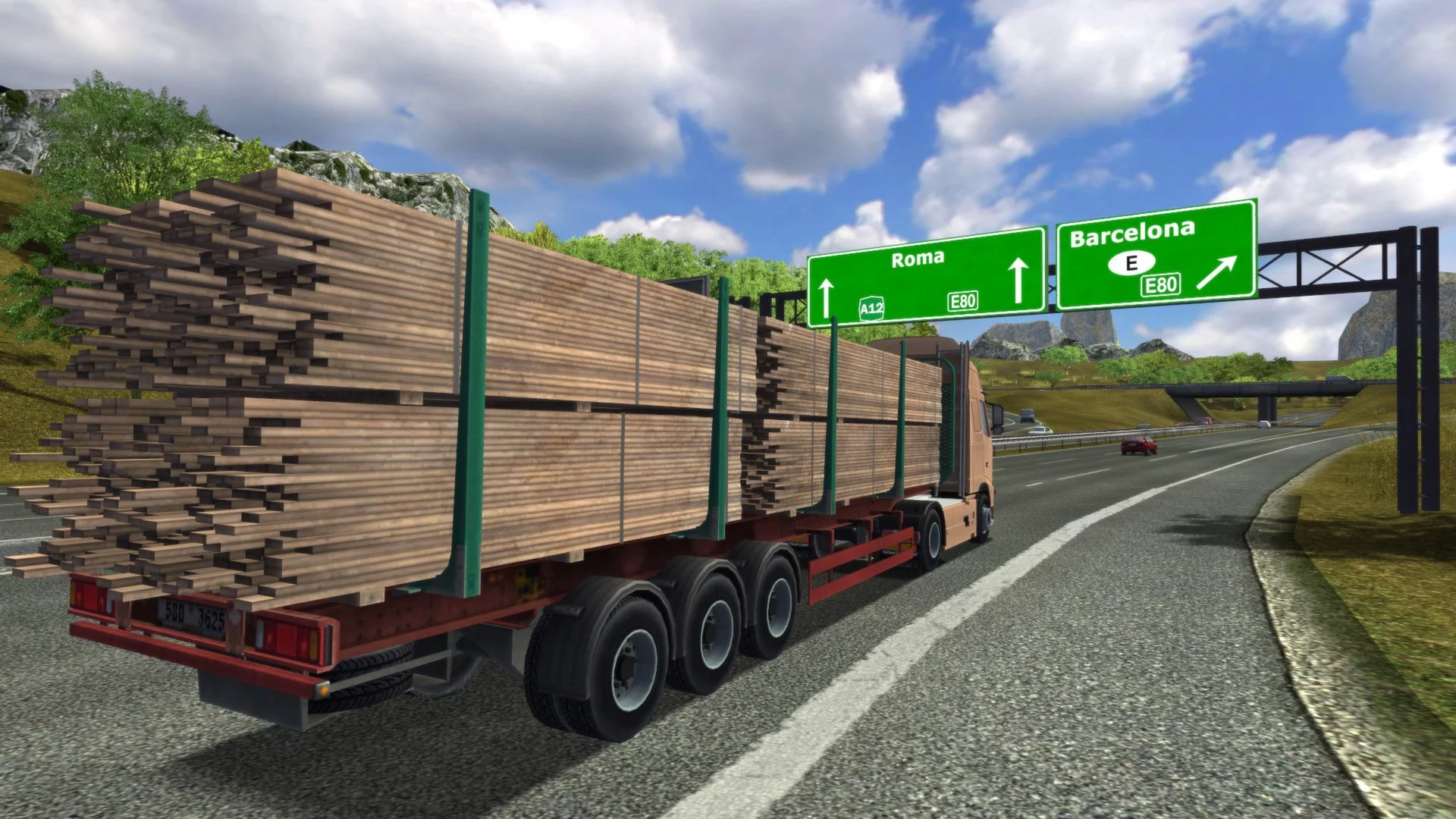 Изображение игры: Euro Truck Simulator