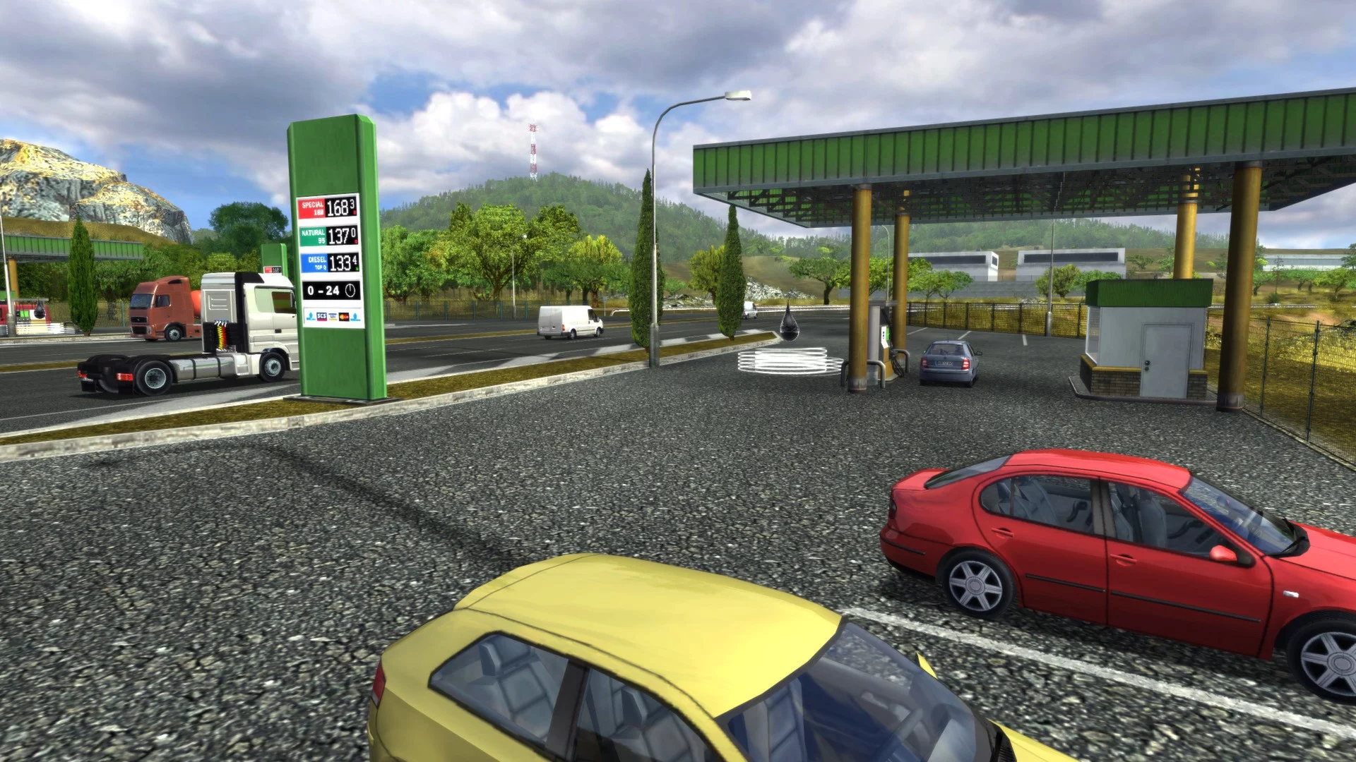 Изображение игры: Euro Truck Simulator