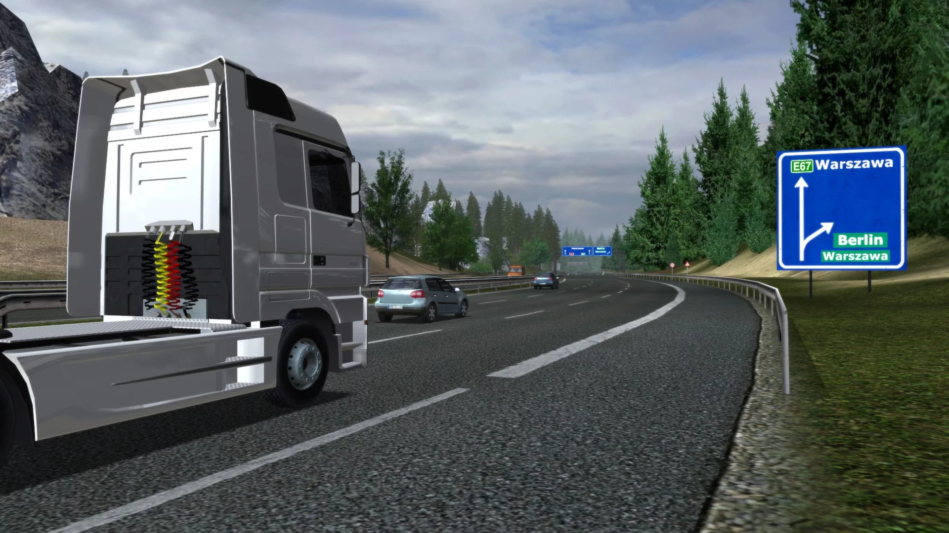 Изображение игры: Euro Truck Simulator