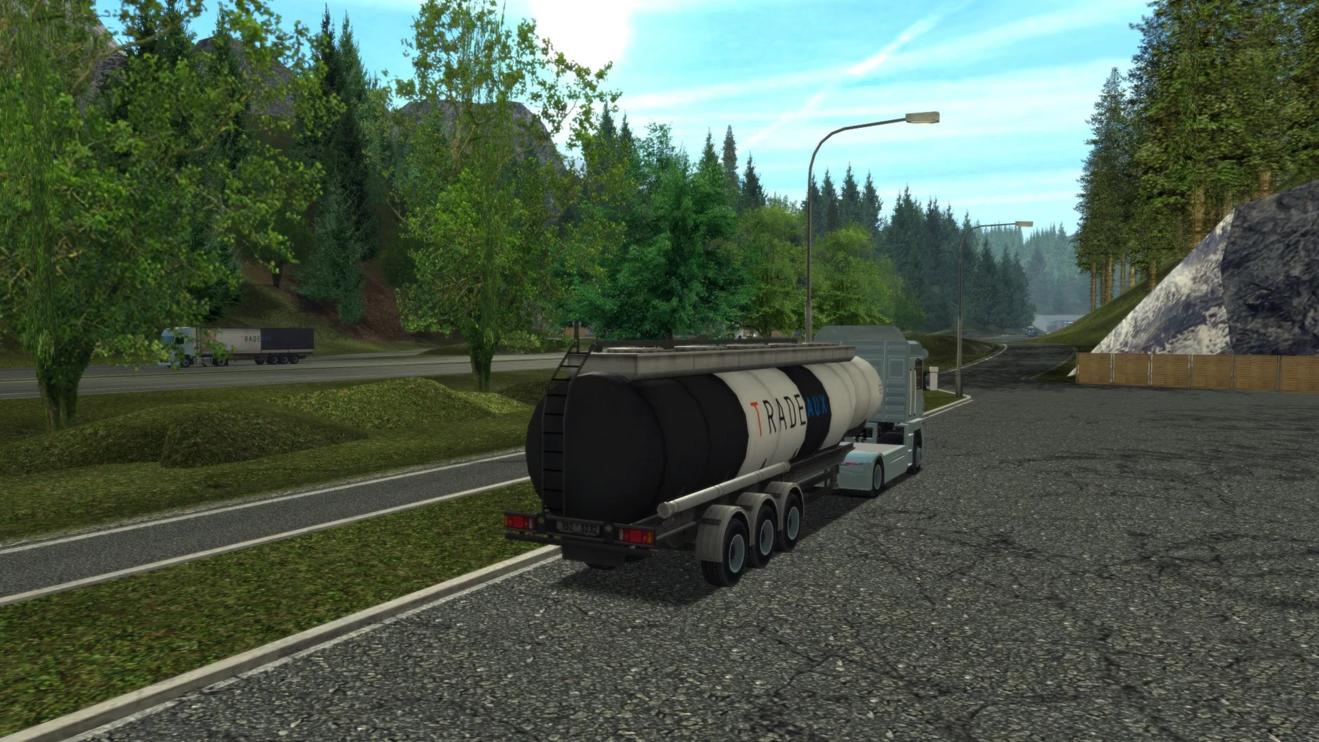 Изображение игры: Euro Truck Simulator