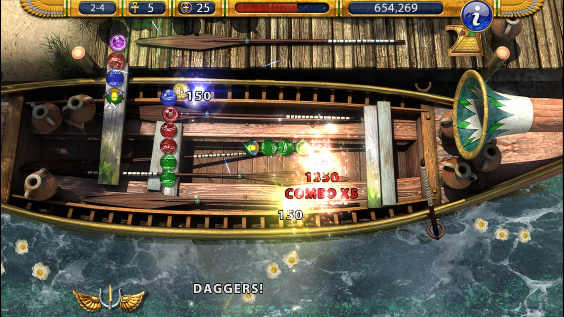 Изображение игры: Luxor 2 HD