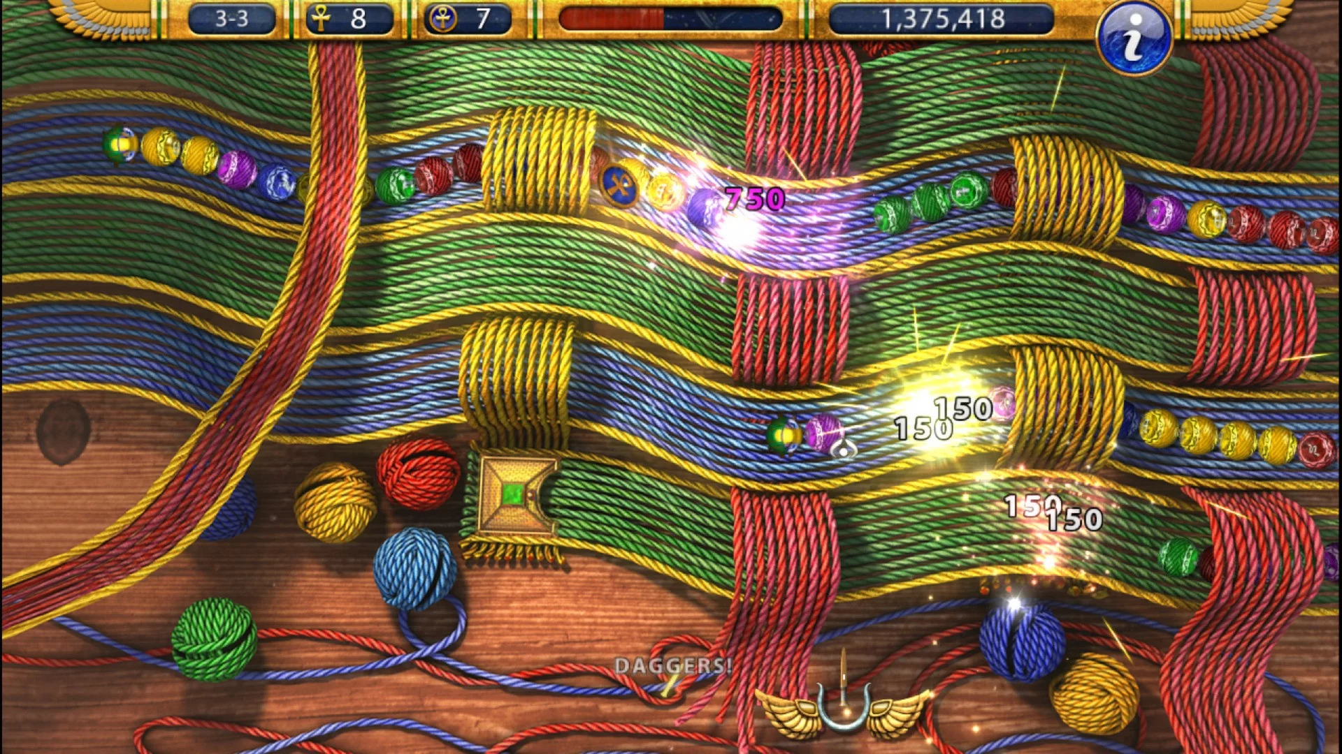 Изображение игры: Luxor 2 HD