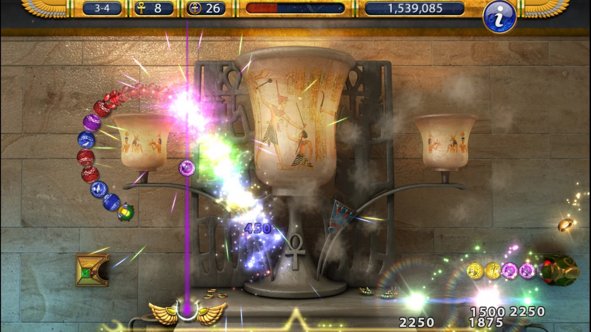 Изображение игры: Luxor 2 HD
