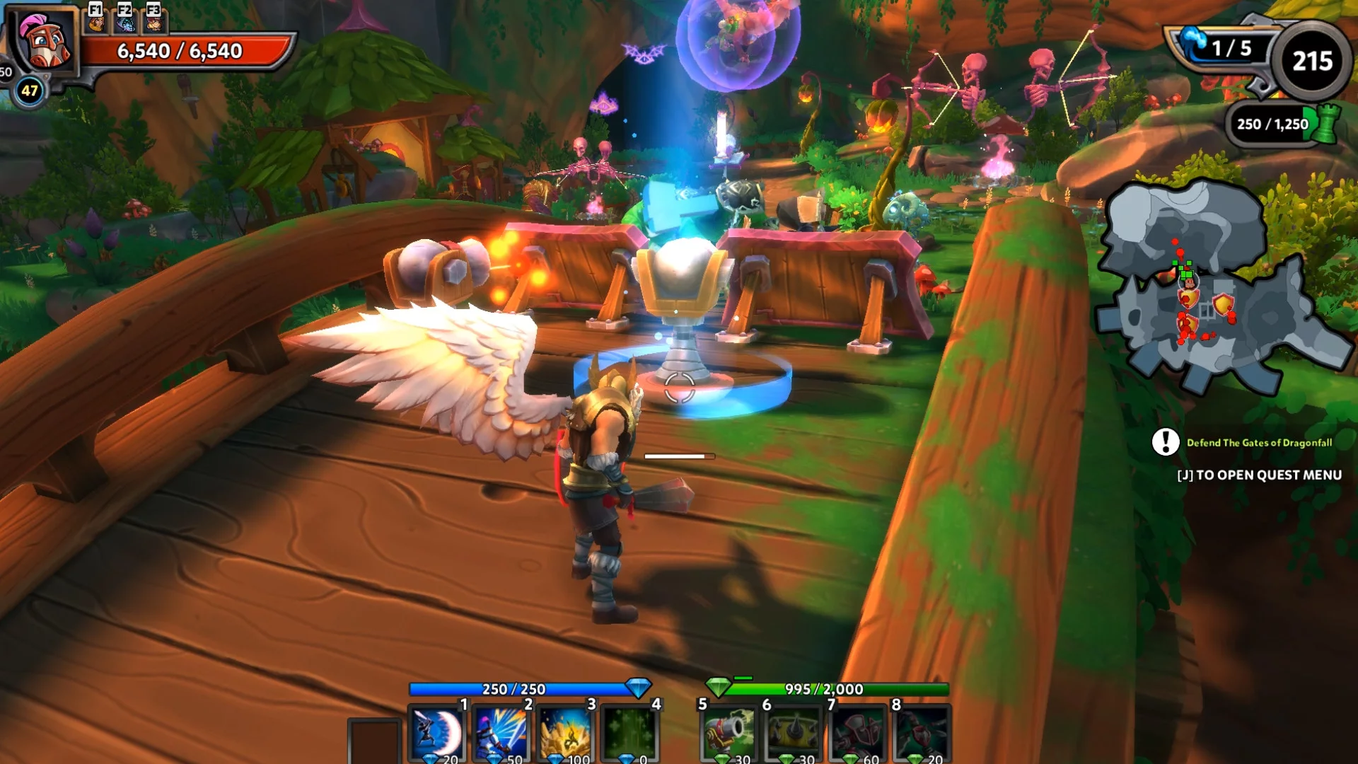 Изображение игры: Dungeon Defenders II