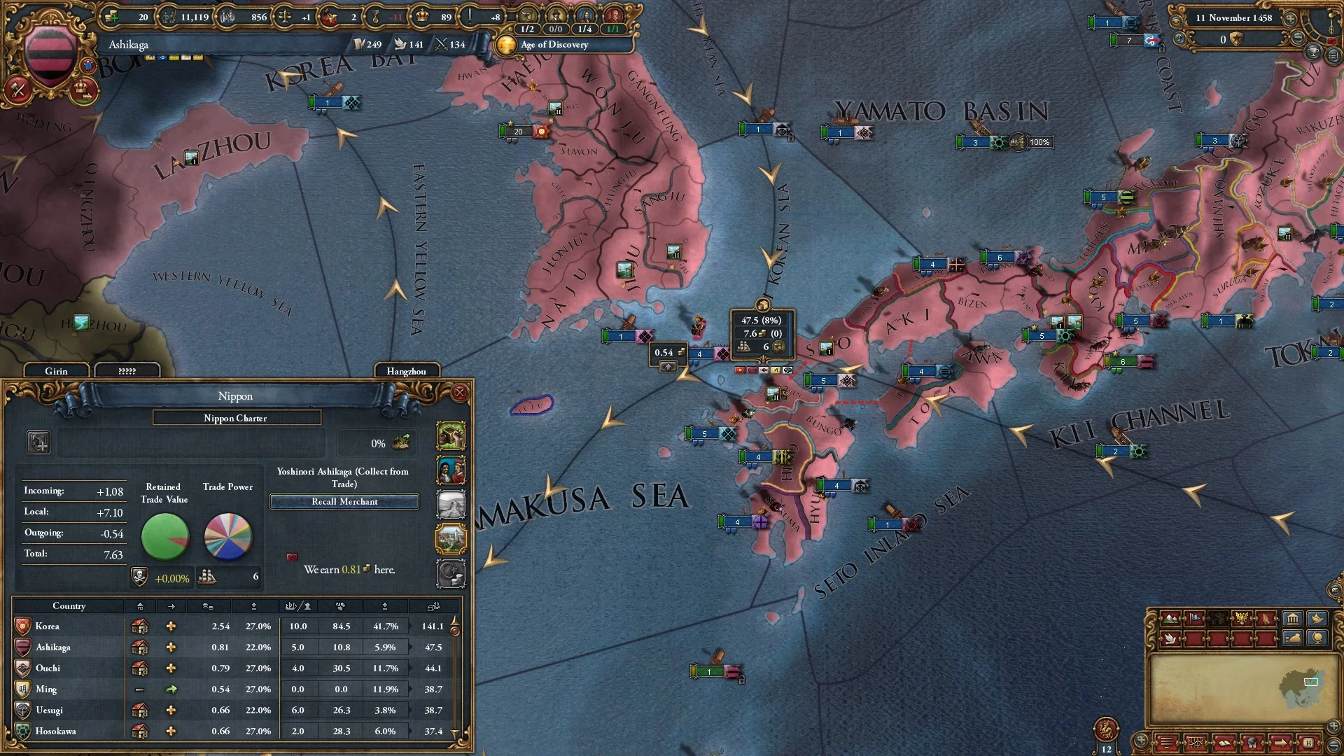 Изображение игры: Europa Universalis IV