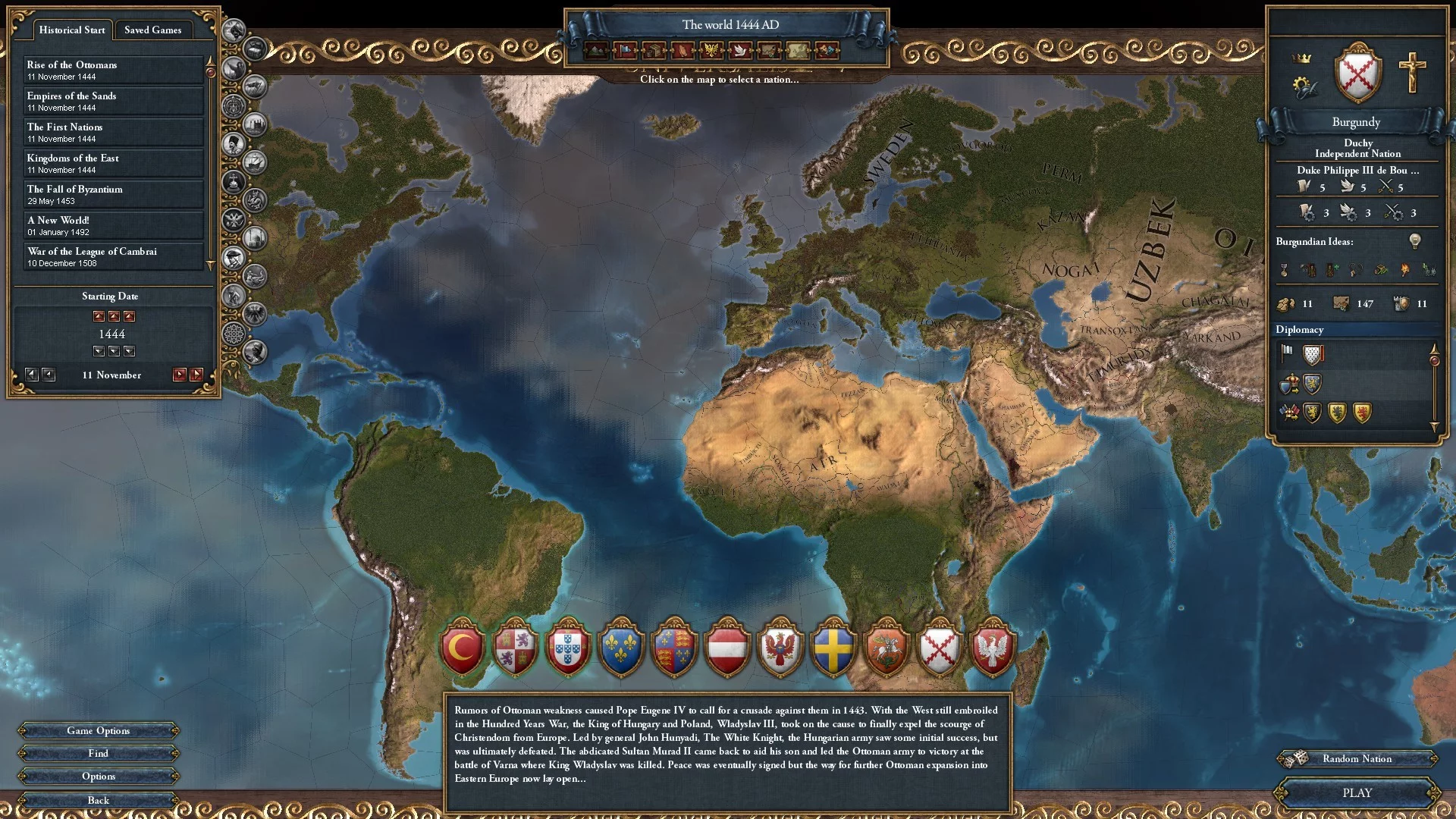 Изображение игры: Europa Universalis IV