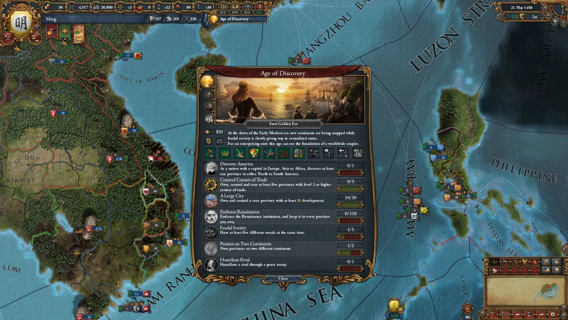 Изображение игры: Europa Universalis IV
