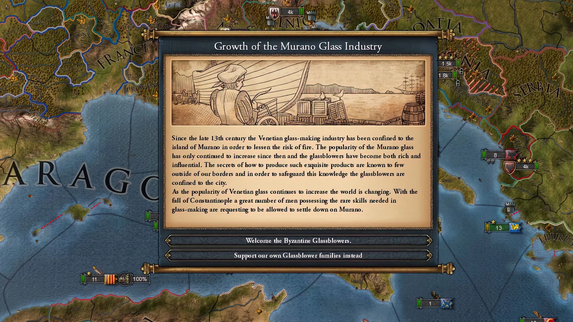 Изображение игры: Europa Universalis IV