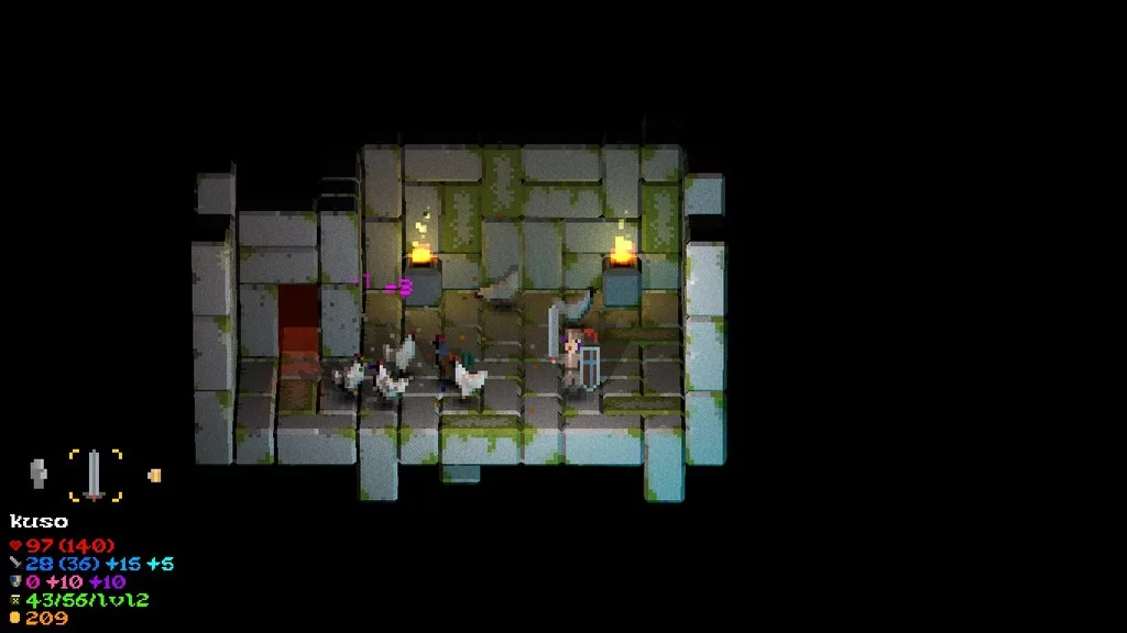 Изображение игры: Legend of Dungeon