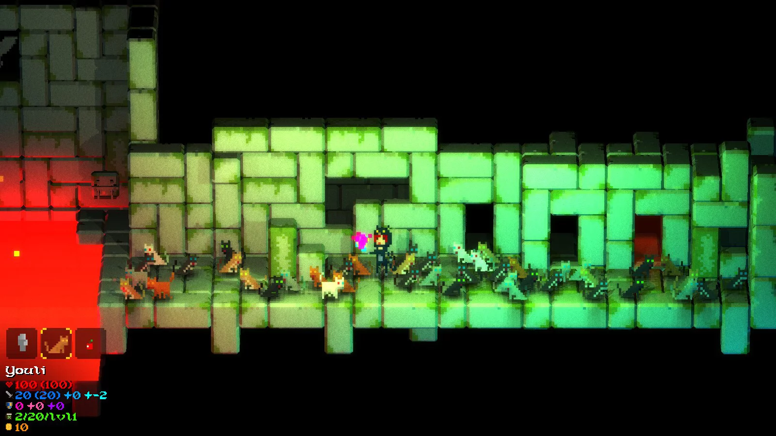 Изображение игры: Legend of Dungeon