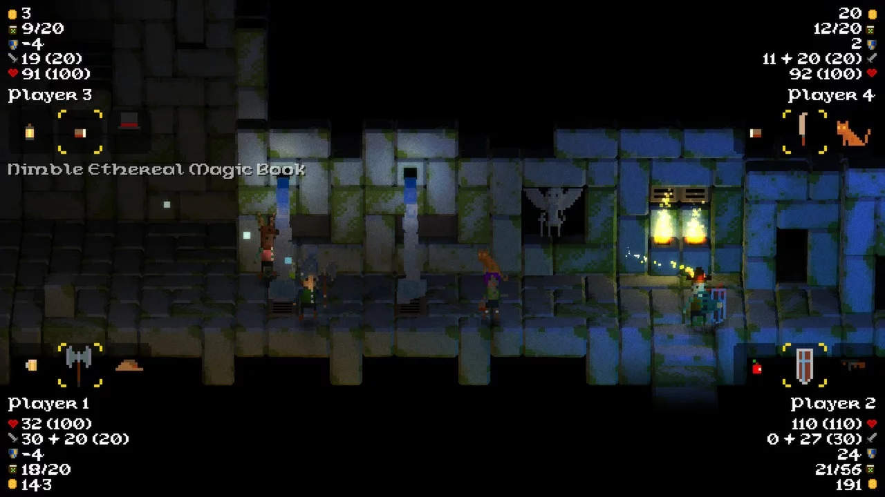 Изображение игры: Legend of Dungeon