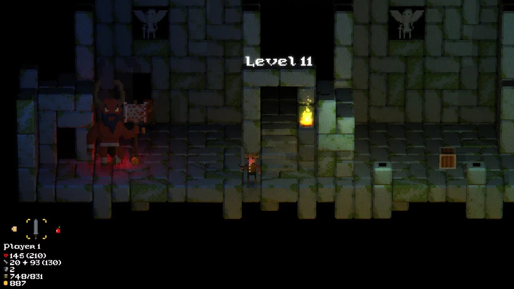 Изображение игры: Legend of Dungeon