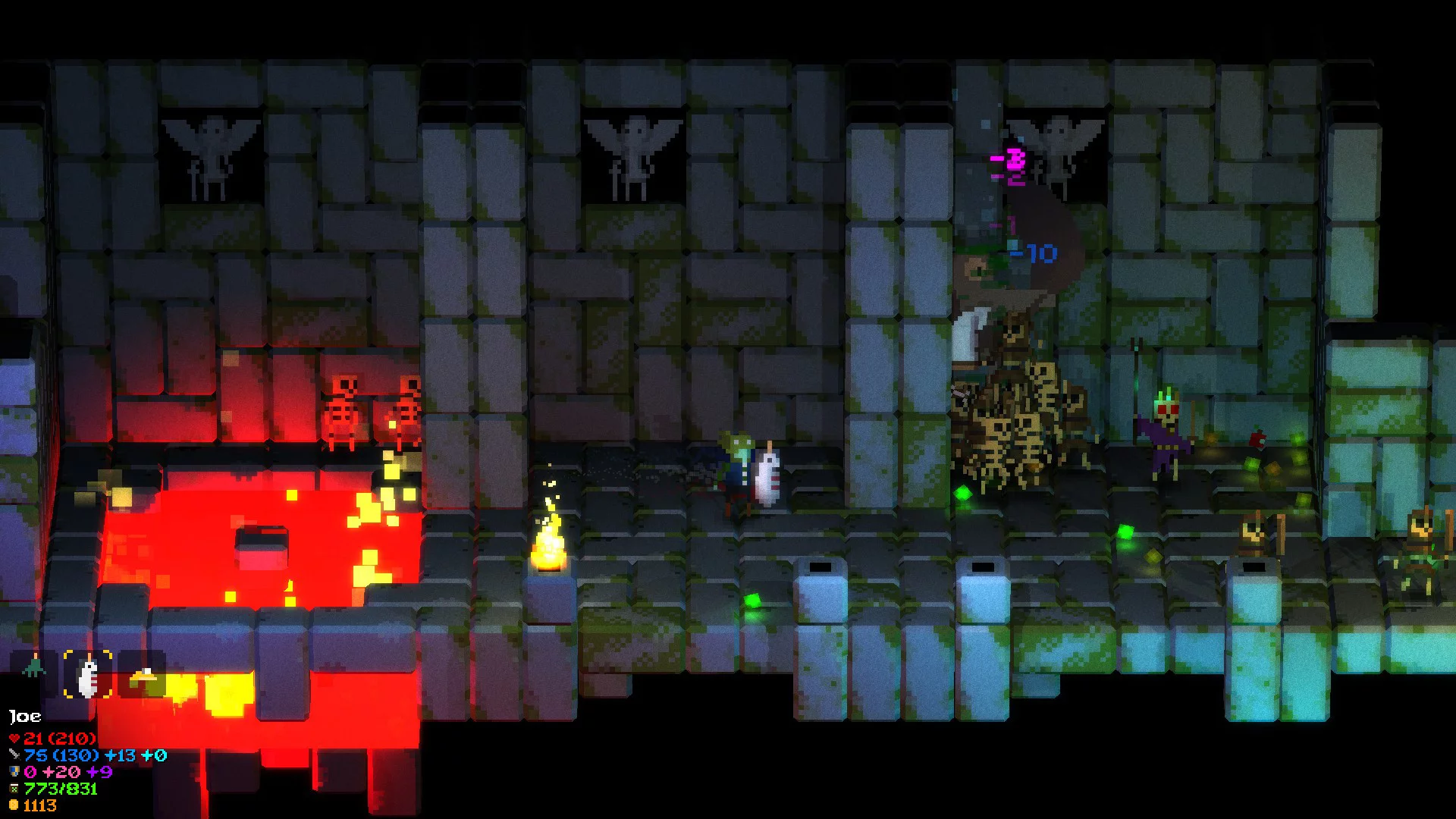 Изображение игры: Legend of Dungeon