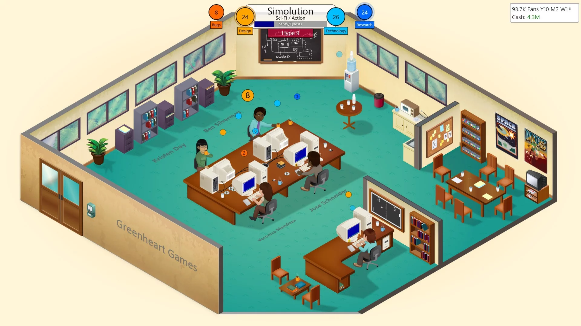 Изображение игры: Game Dev Tycoon