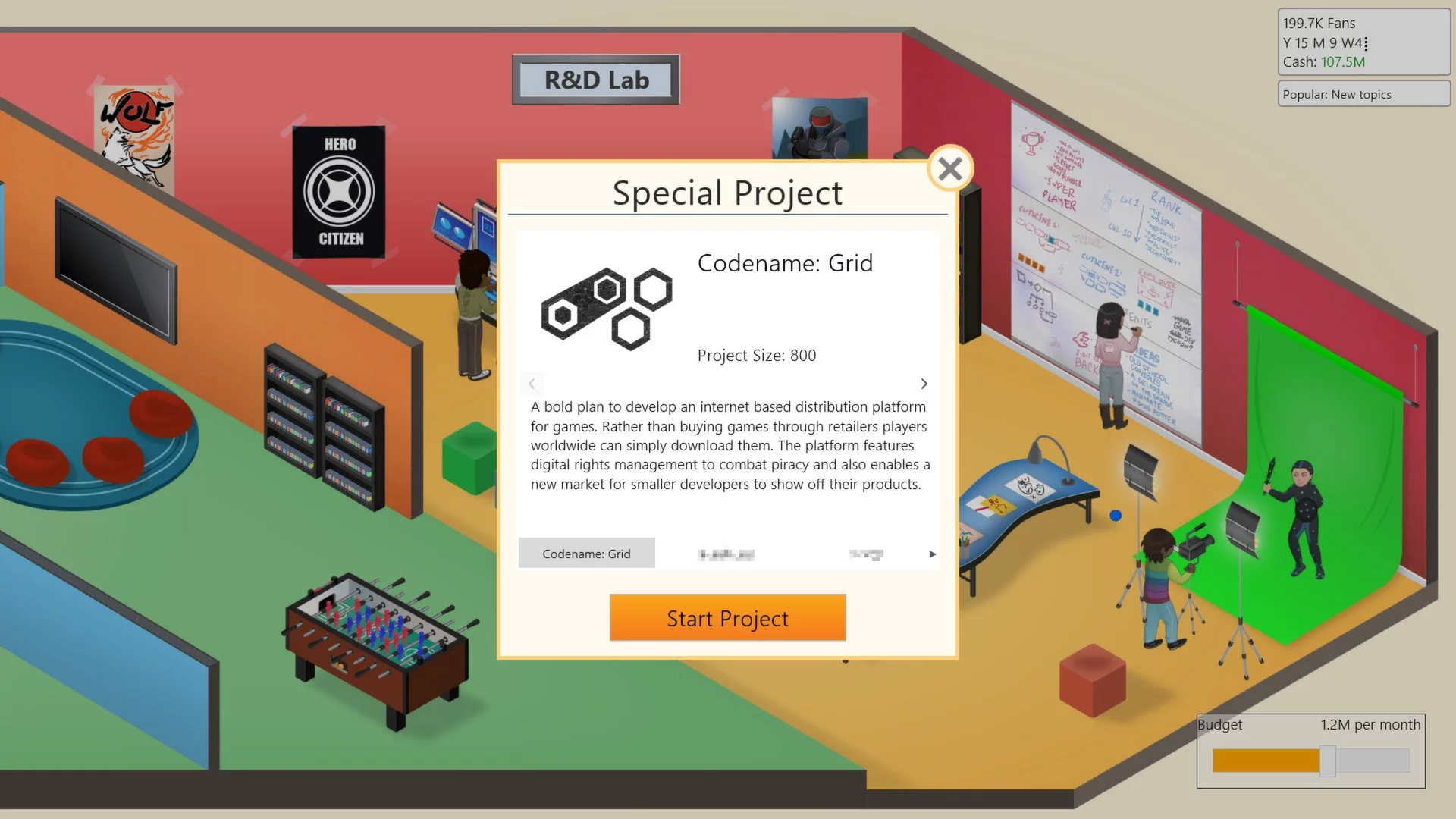 Изображение игры: Game Dev Tycoon