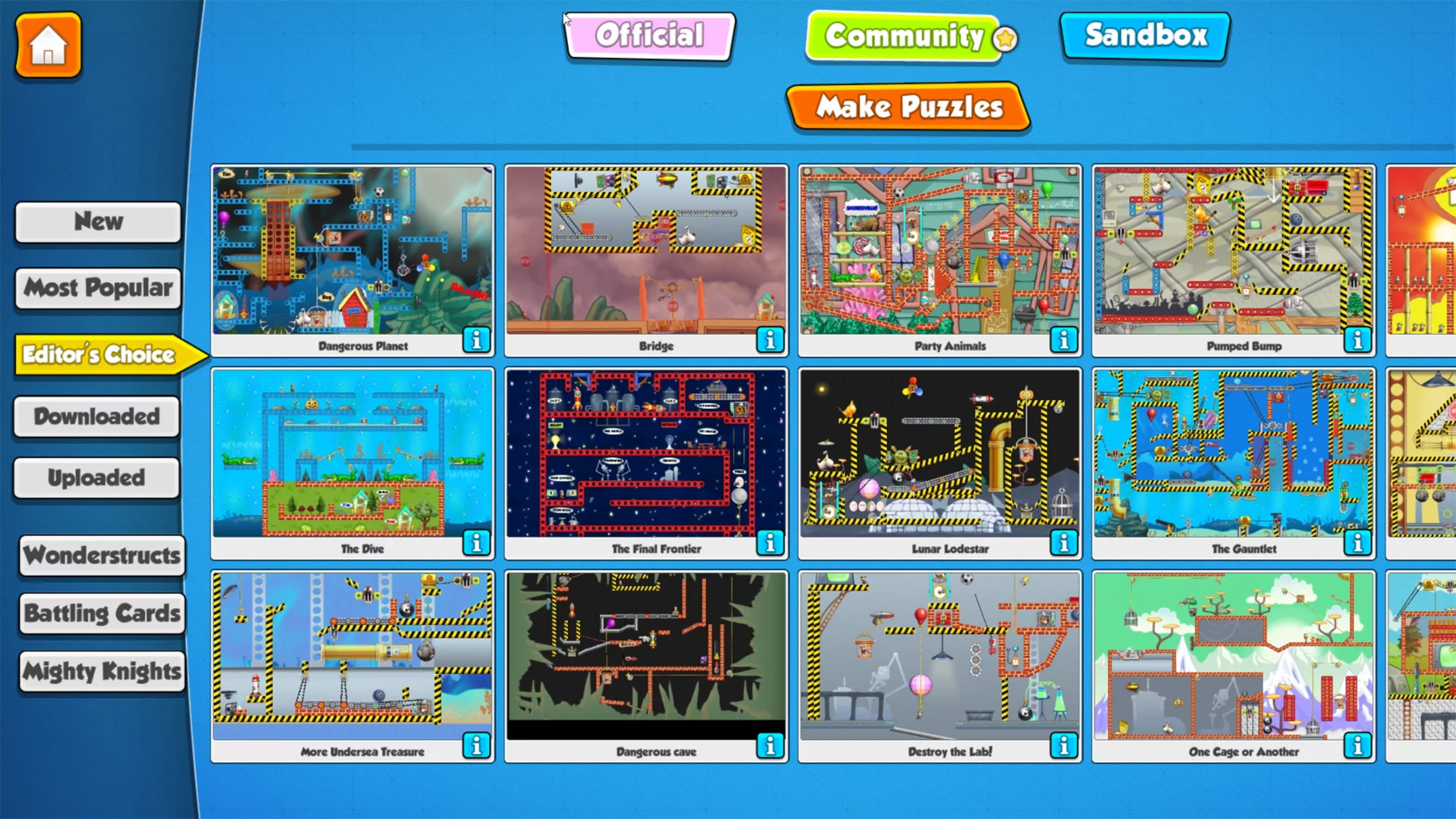 Изображение игры: Contraption Maker