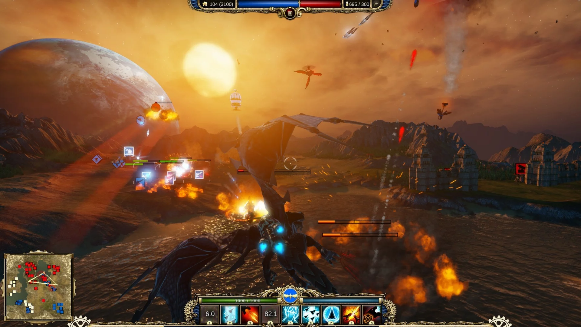 Изображение игры: Divinity: Dragon Commander