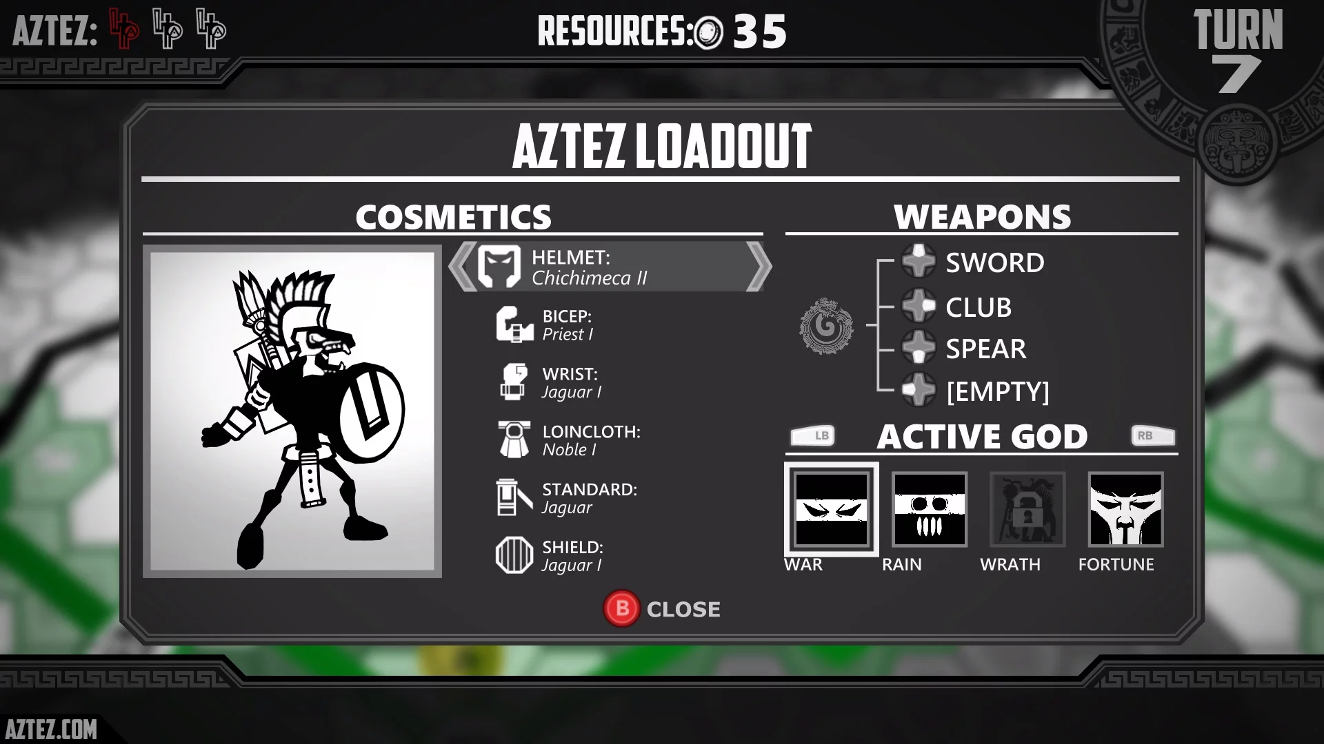 Изображение игры: Aztez