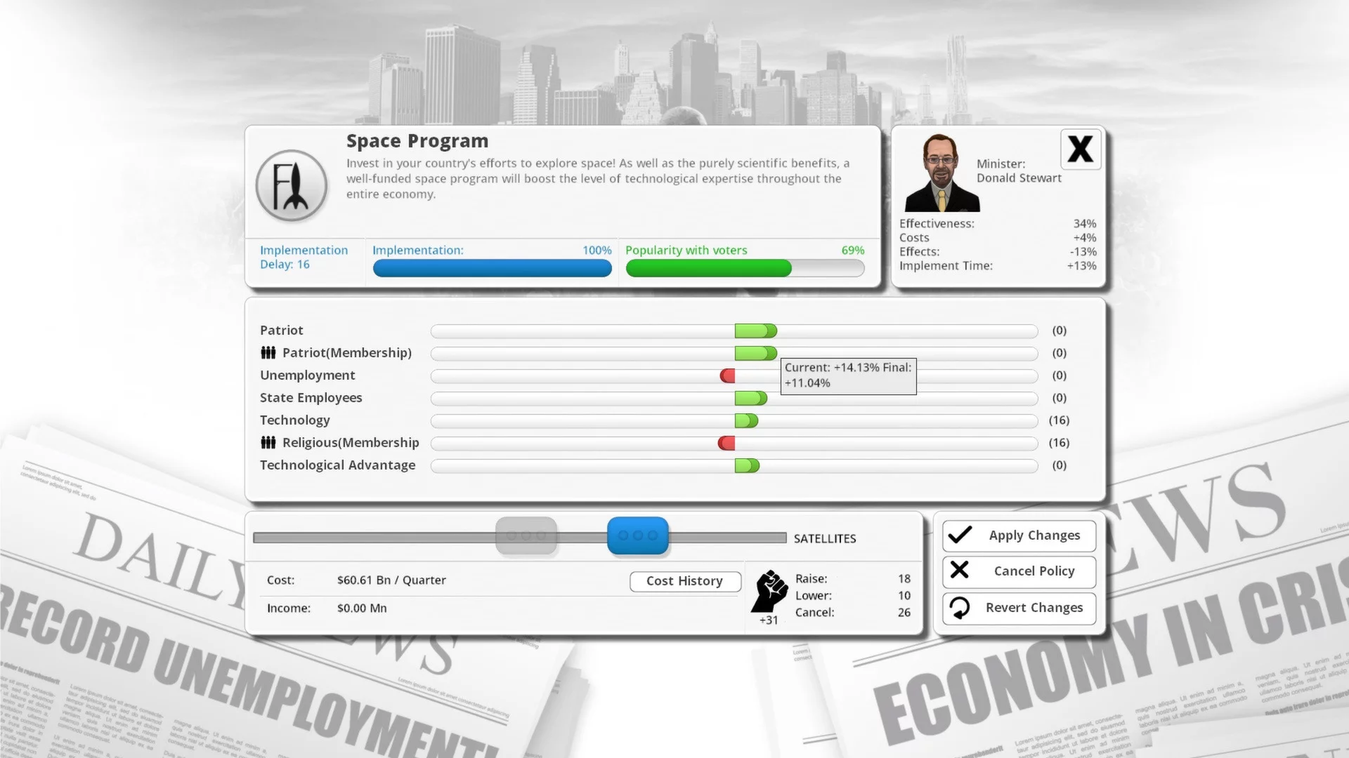 Изображение игры: Democracy 3
