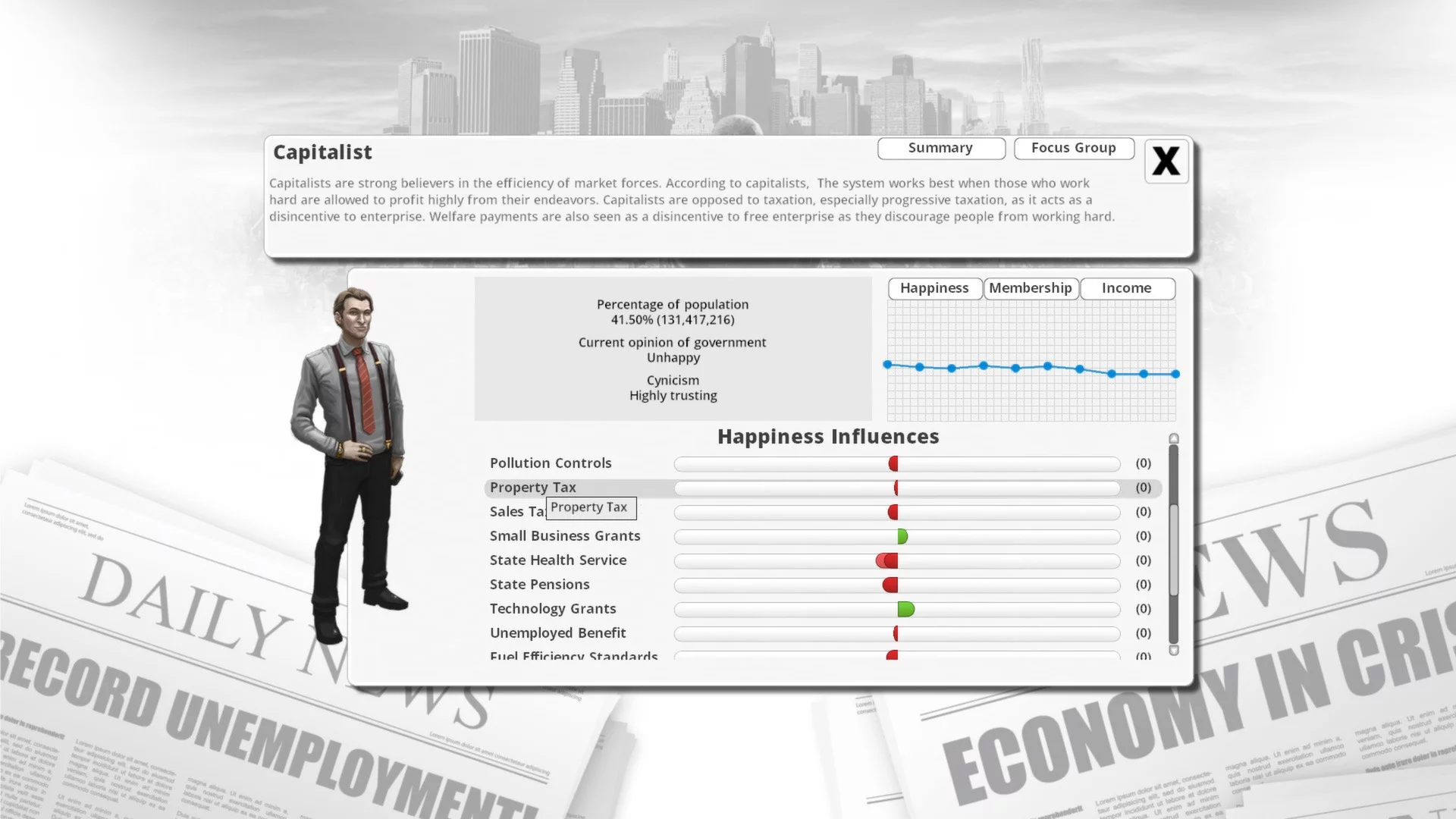 Изображение игры: Democracy 3