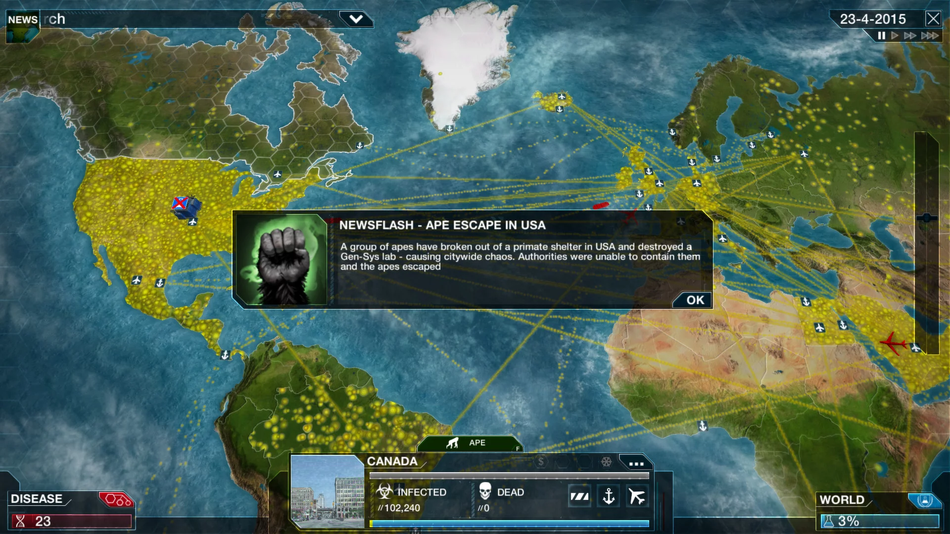 Изображение игры: Plague Inc: Evolved