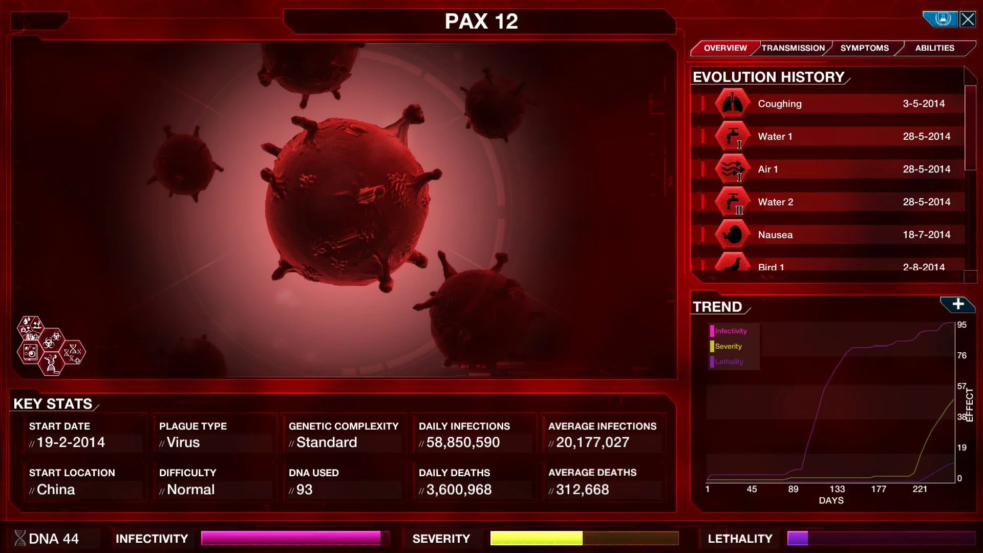 Изображение игры: Plague Inc: Evolved