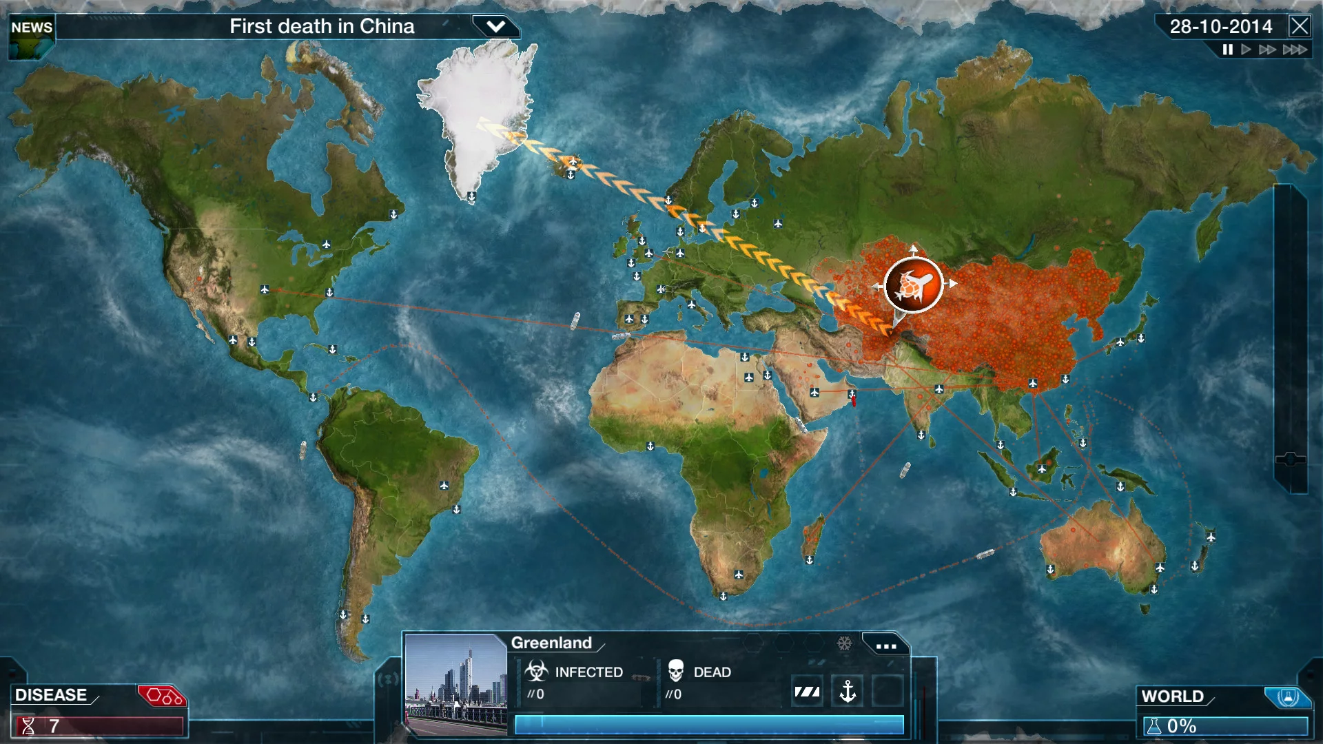 Изображение игры: Plague Inc: Evolved
