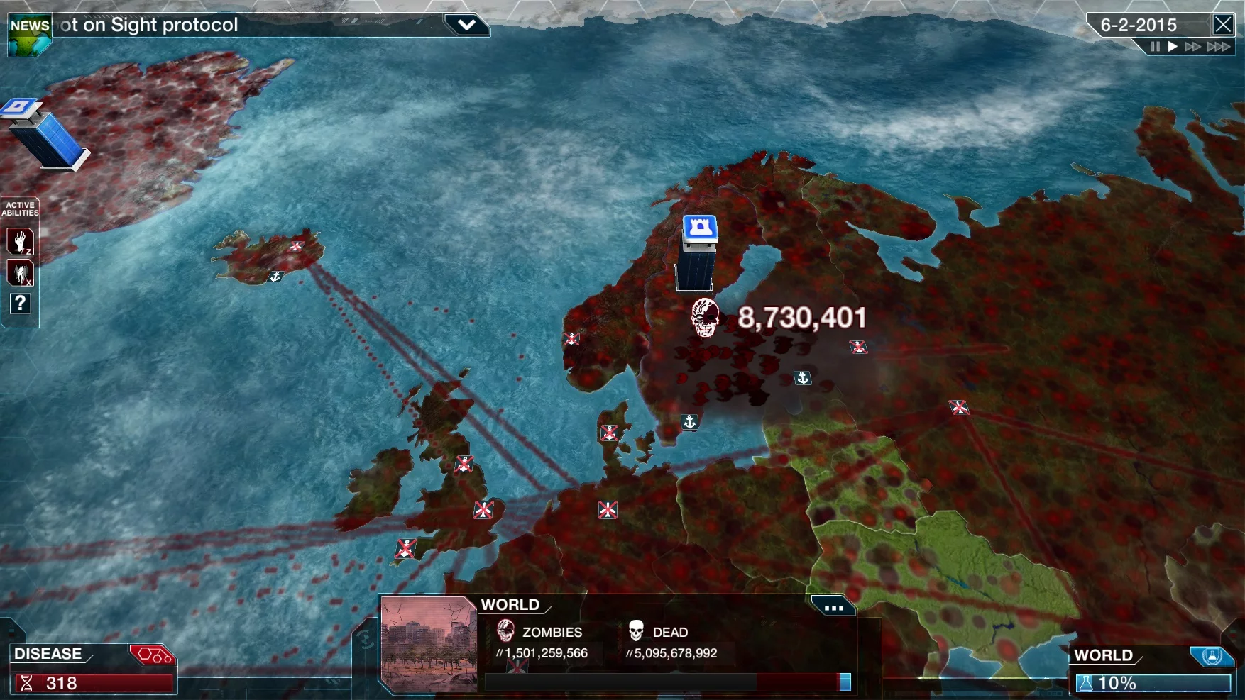 Изображение игры: Plague Inc: Evolved