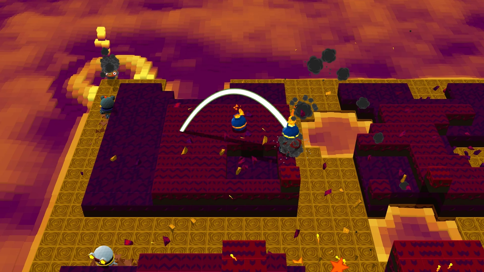 Изображение игры: Bombernauts