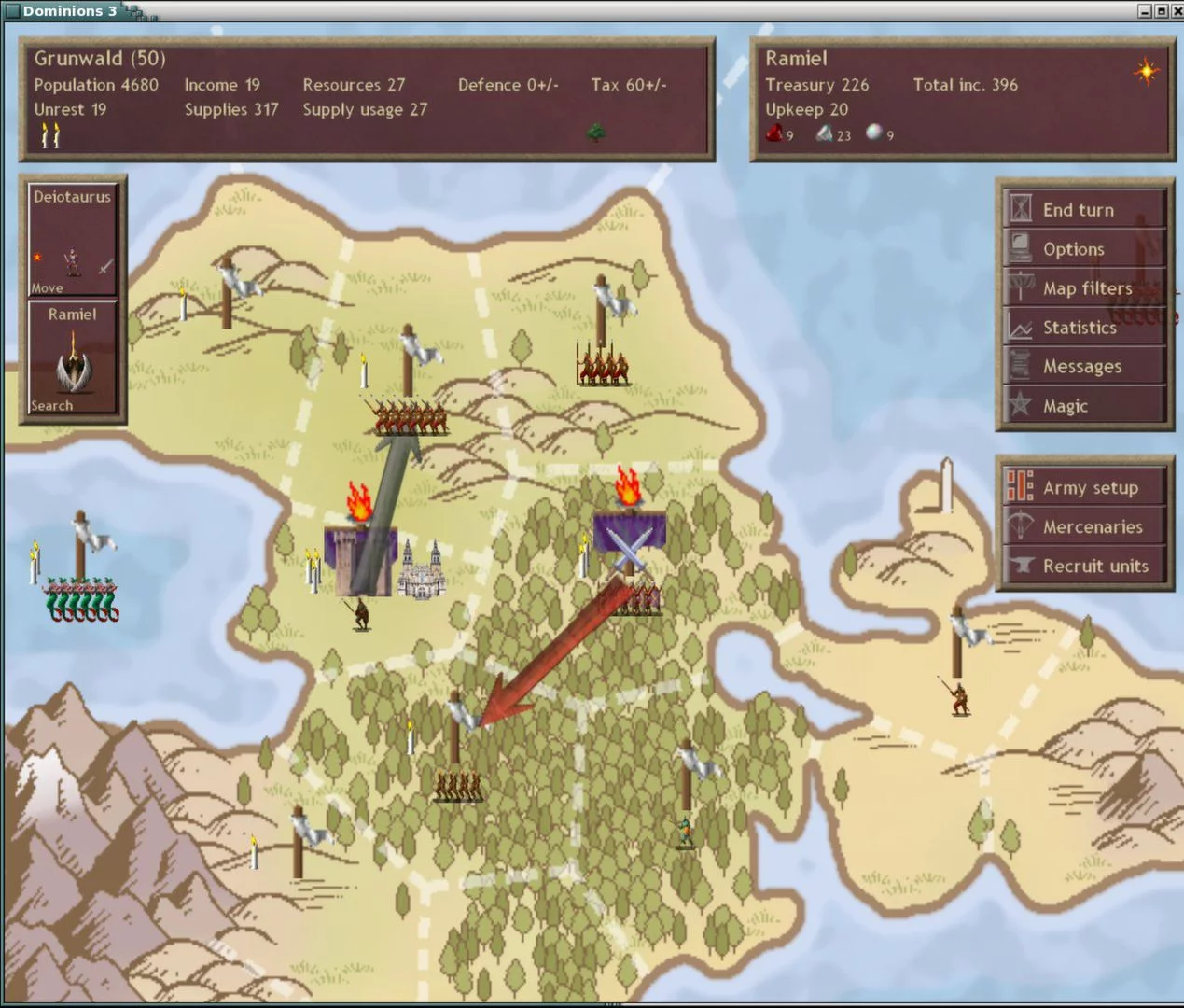 Изображение игры: Dominions 3: The Awakening