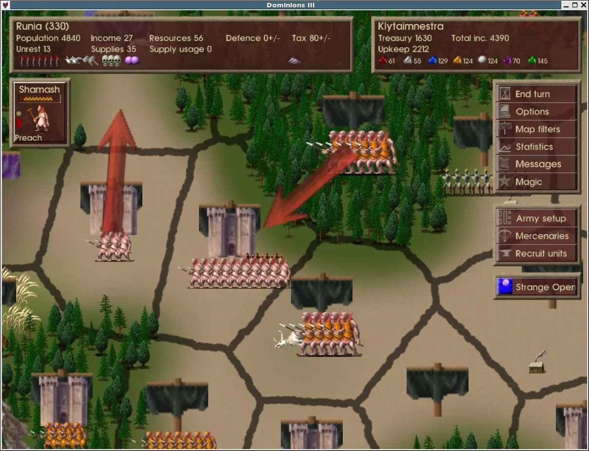 Изображение игры: Dominions 3: The Awakening