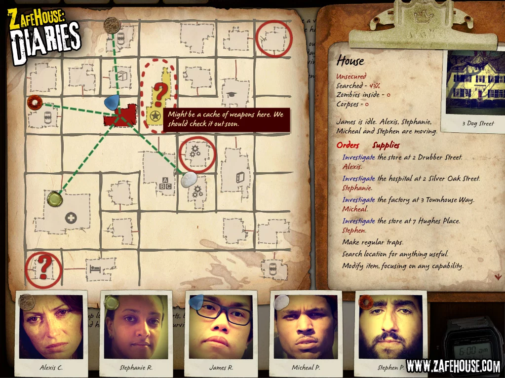 Изображение игры: Zafehouse: Diaries