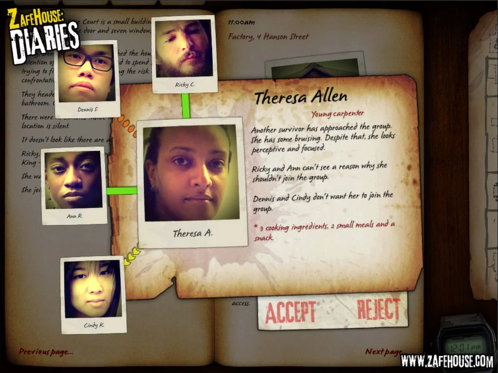 Изображение игры: Zafehouse: Diaries