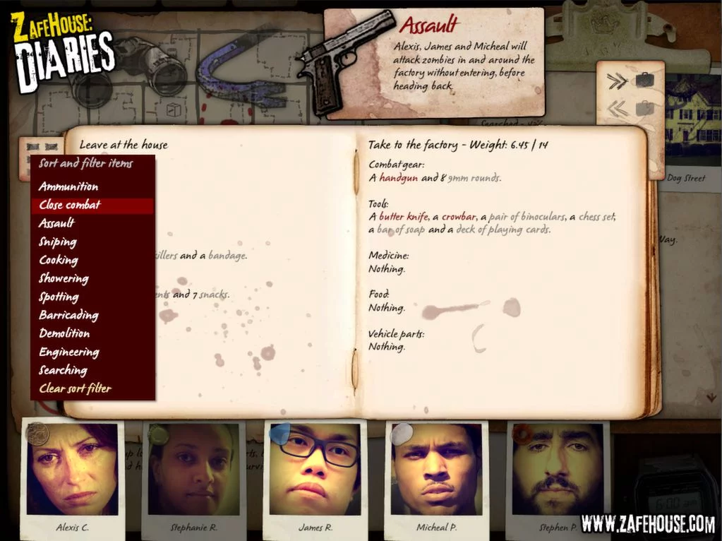 Изображение игры: Zafehouse: Diaries