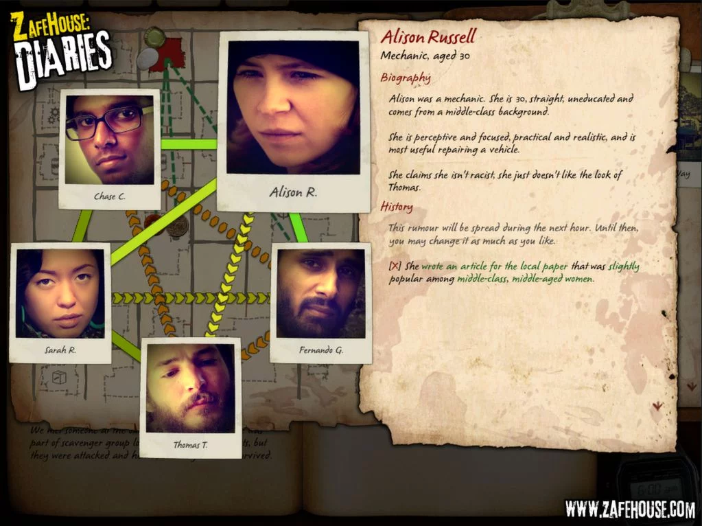 Изображение игры: Zafehouse: Diaries