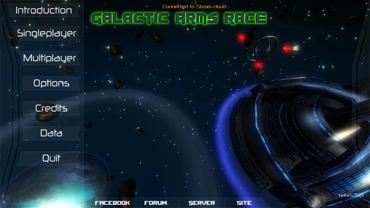 Изображение игры: Galactic Arms Race