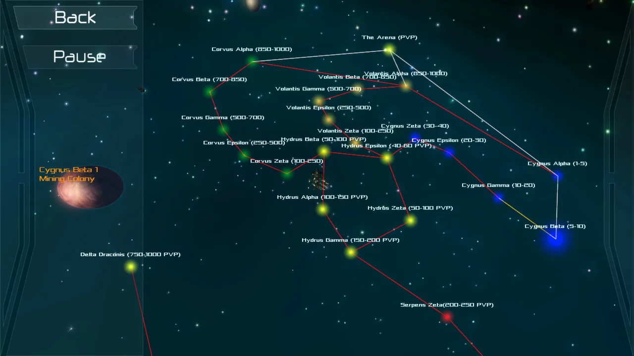 Изображение игры: Galactic Arms Race
