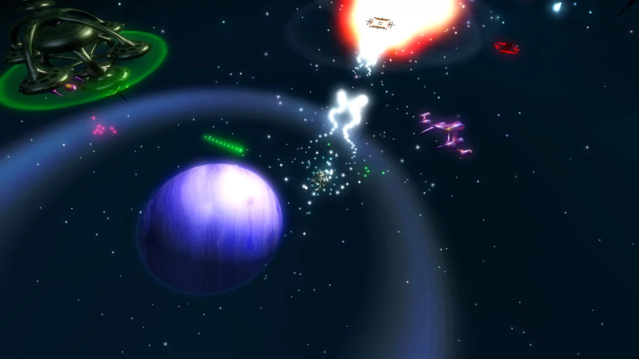 Изображение игры: Galactic Arms Race