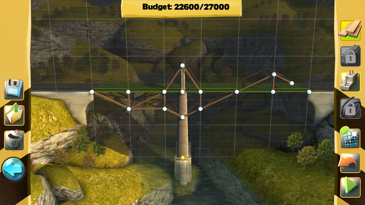 Изображение игры: Bridge Constructor