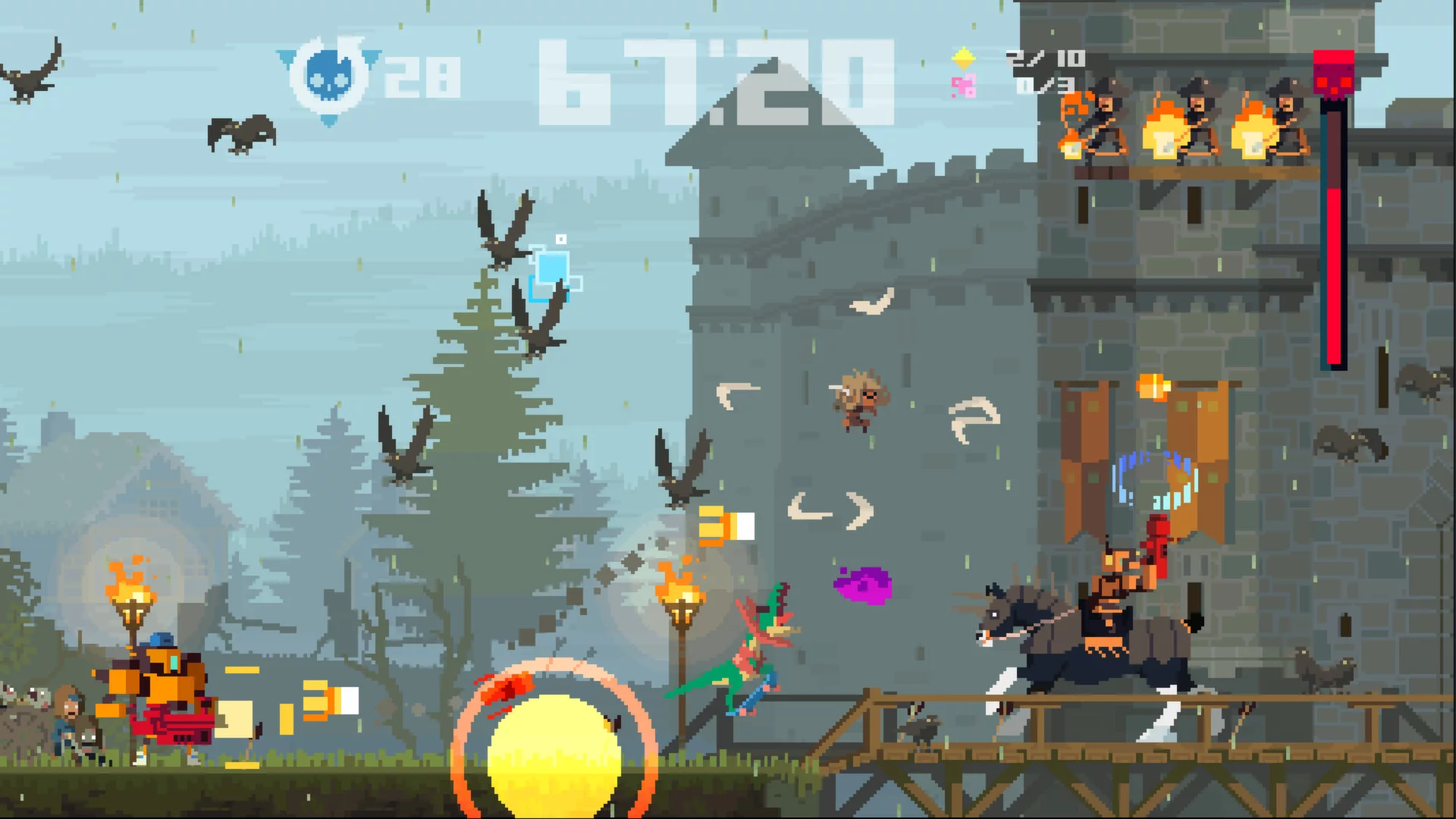 Изображение игры: Super Time Force Ultra