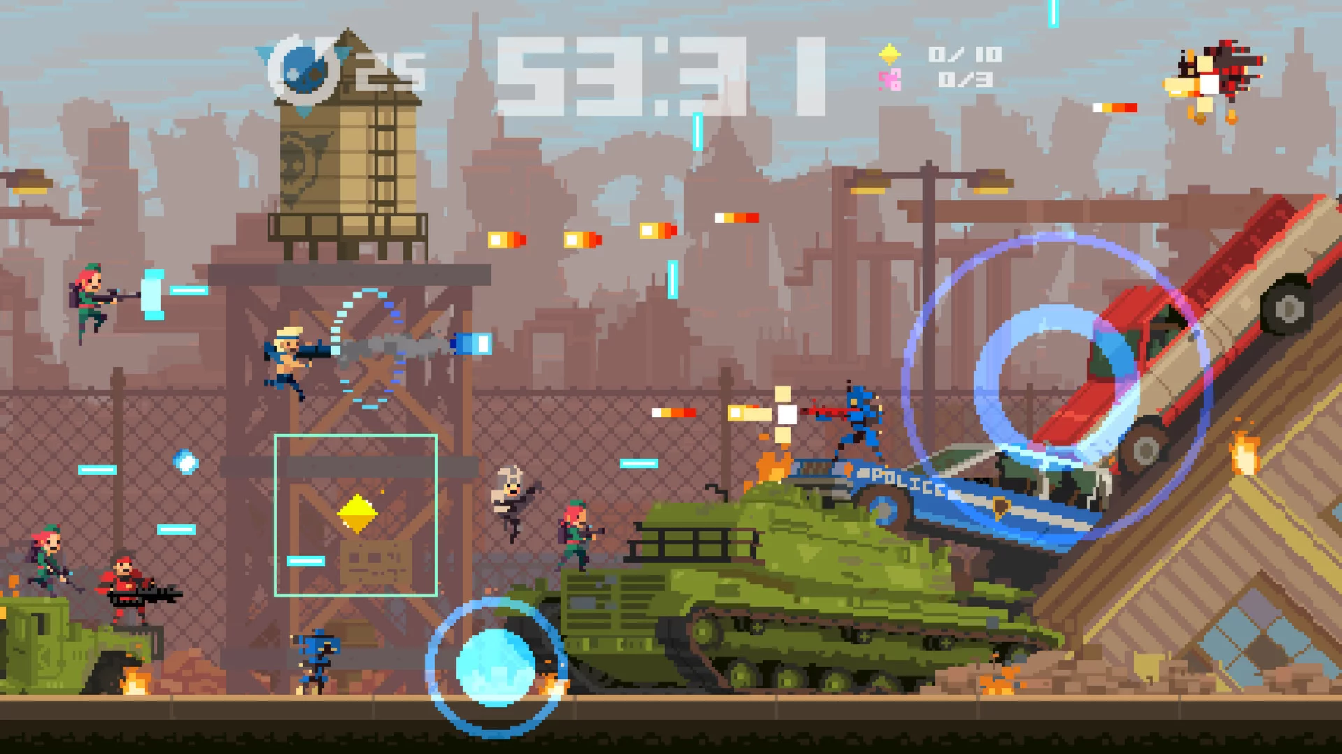 Изображение игры: Super Time Force Ultra