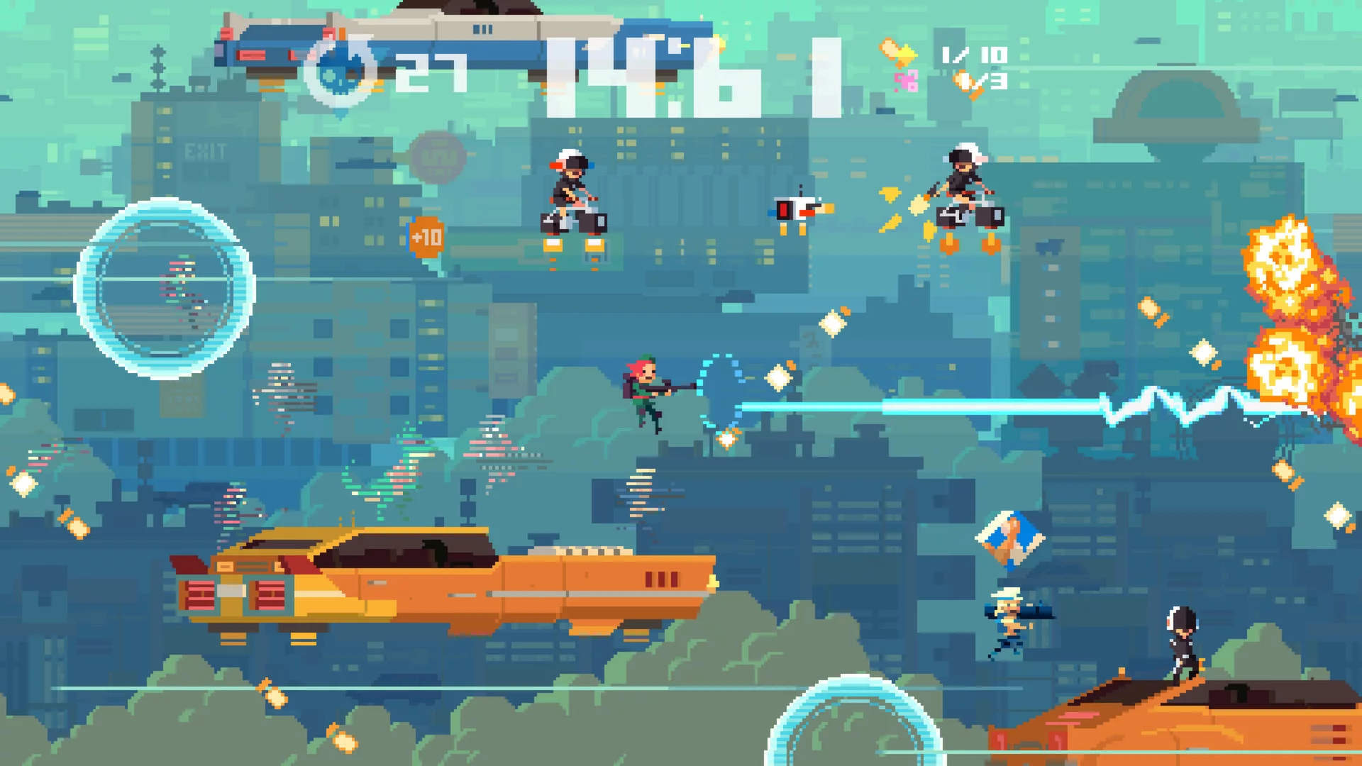 Изображение игры: Super Time Force Ultra