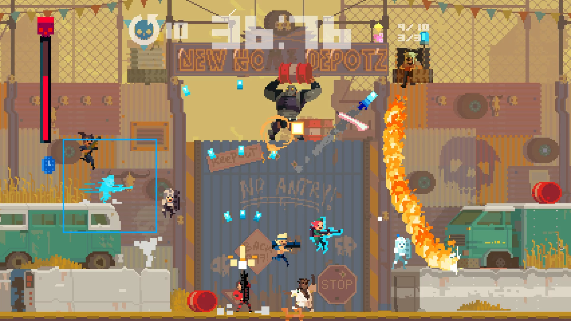 Изображение игры: Super Time Force Ultra